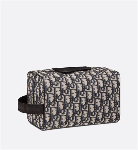 trousse de toulette dior|Trousse de toilette Dior Lingot Toile CD Diamond noir.